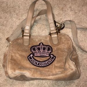 Juicy Couture velour bag